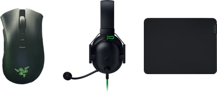 Razer DeathAdder V2 Pro, Razer BlackShark V2 X, Razer Gigantus V2 M